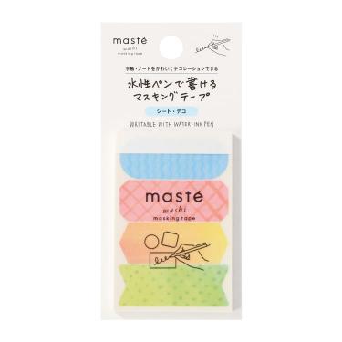 水性ペンで書けるマスキングテープ シート タイトル・スイサイ