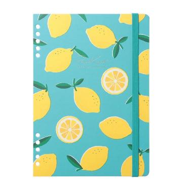 ゴム付きカバー A5 パピノット レモン