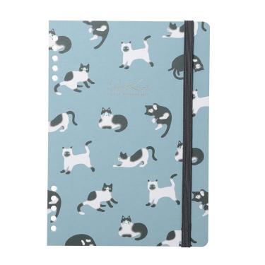 ゴム付きカバー A5 パピノット ねこ