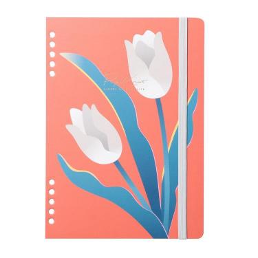 ゴム付きカバー A5 パピノット チューリップ