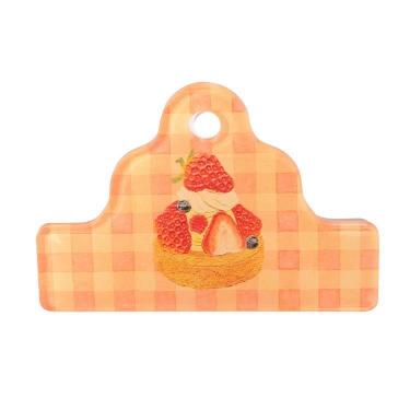 アクリルクリップ タカハシ ナツミ レッド