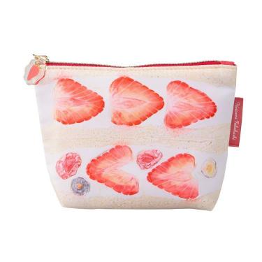 チャーム付きポーチ タカハシ ナツミ レッド