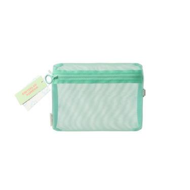 メッシュポーチ M カラリテ ペパーミント【ロフト限定】