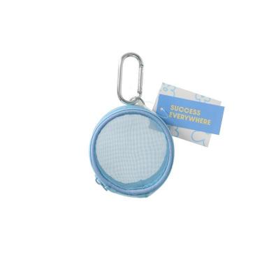 メッシュラウンドポーチ カラリテ ネモフィラ【ロフト限定】