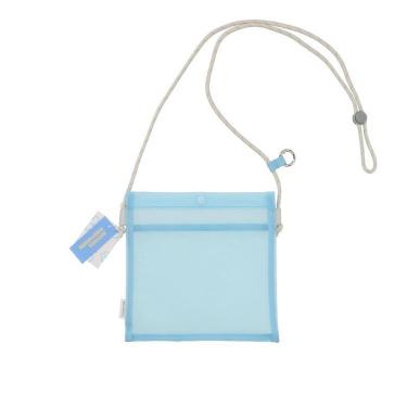 メッシュショルダーポーチ カラリテ ネモフィラ【ロフト限定】