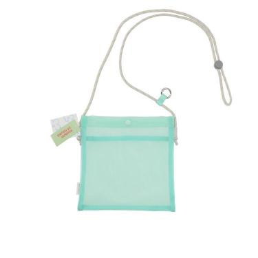 メッシュショルダーポーチ カラリテ ペパーミント【ロフト限定】
