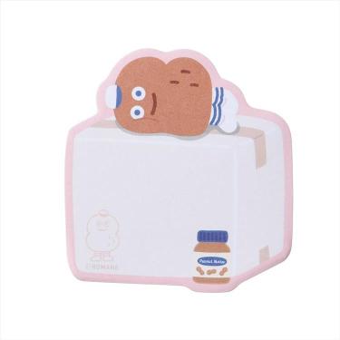 ダイカット付せん ブランチブラザー ピーナッツ 30枚入り