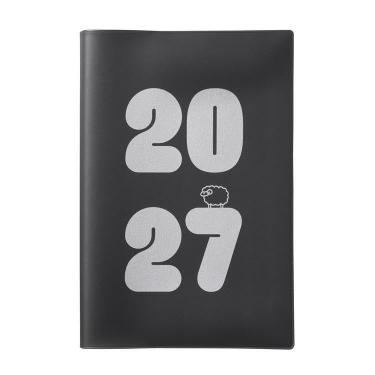 2027年1月始まり手帳 1日1ページ B6変形 エディット リサイクルPVCカバー ひつじ