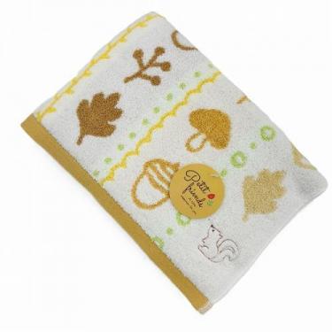 SALE】 無撚糸 バスタオル プチフォレスト 60×120cm りす