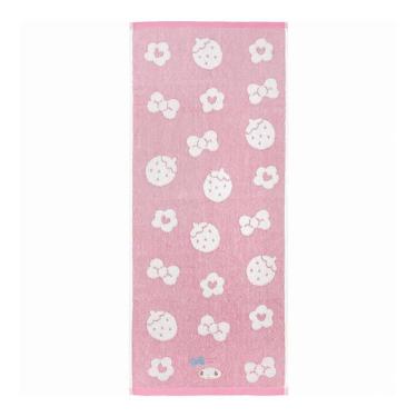 無撚糸 フェイスタオル 33×80cm ナチュラルソフト マイメロティ