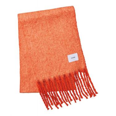 ボリュームマフラー シャンブレー オレンジ