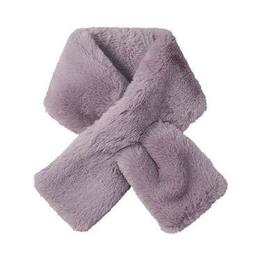 ふわもこマフラー ポメラニアン グレー エスタ