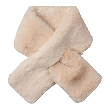 ふわもこマフラー ポメラニアン オフホワイト エスタ