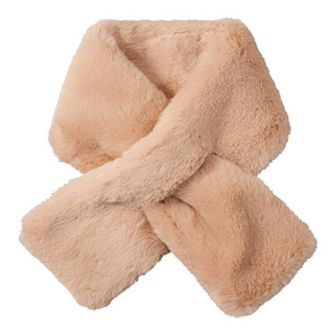 ふわもこマフラー ポメラニアン ベージュ エスタ