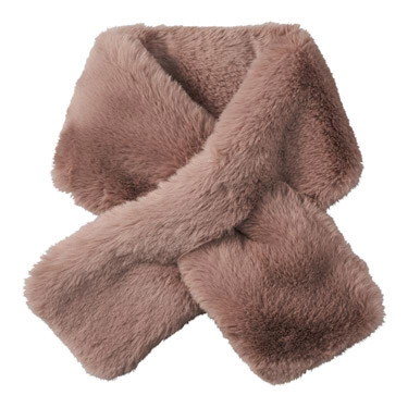 ふわもこマフラー ポメラニアン モカブラウン エスタ