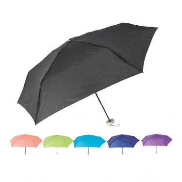 折りたたみ傘 6段ミニ ブラック