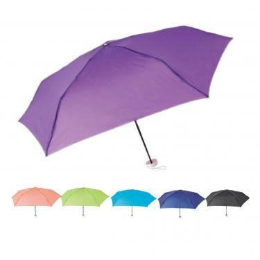 折りたたみ傘 6段ミニ パープル