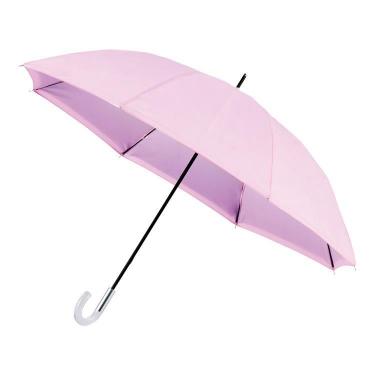 断熱パラソル 長傘 晴雨兼用 グラデーション ペールピンク