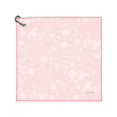 くっつきタオル スモールガーデン ペールピンク