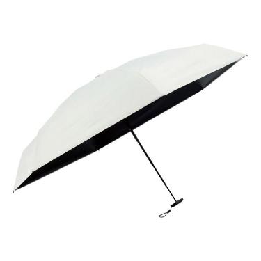 折りたたみ傘 晴雨兼用 マジカルテックプロテクション 5フラット ホワイト