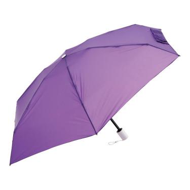折りたたみ傘 自動開閉 ミラクルテック パープル