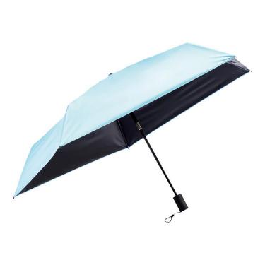 折りたたみ傘 晴雨兼用 マジカルテックプロテクション 自動開閉 50cm ペールスカイ