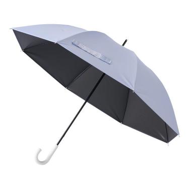 長傘 晴雨兼用 撥水 遮光 フロータス 55cm ライトグレー