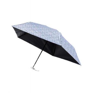 折りたたみ傘 晴雨兼用 ミラクルテックプロテクション カラフルドット ライトグレー