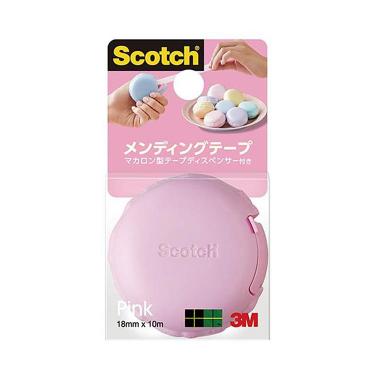 マカロンメンディングテープ ピンク