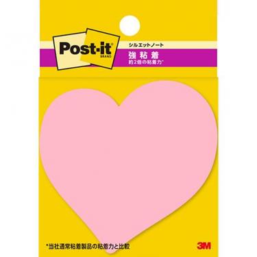 ポストイット シルエットノート ハート