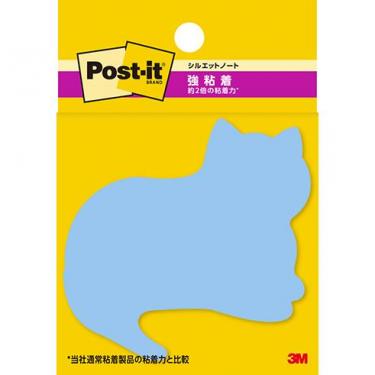 ポストイット シルエットノート ネコ