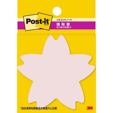 ポストイット シルエットノート サクラ