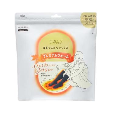 まるでこたつ ソックス プレミアムウォーム アッシュグレー
