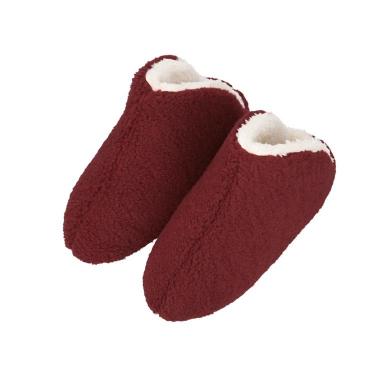 ルームブーツ Mサイズ 22～24cm レッド 【ロフト限定】