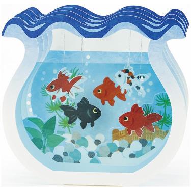 サマーカード 金魚鉢