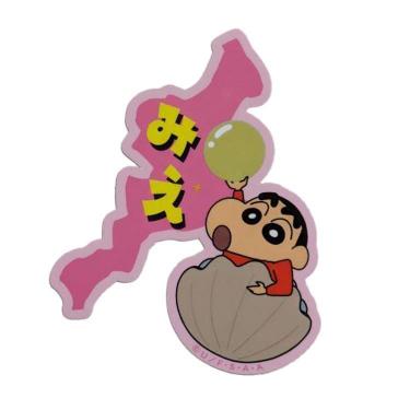 ご当地キャラクターステッカー クレヨンしんちゃん 三重 真珠