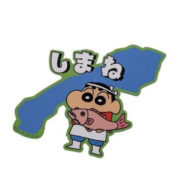 ご当地キャラクターステッカー クレヨンしんちゃん 島根 のどぐろ