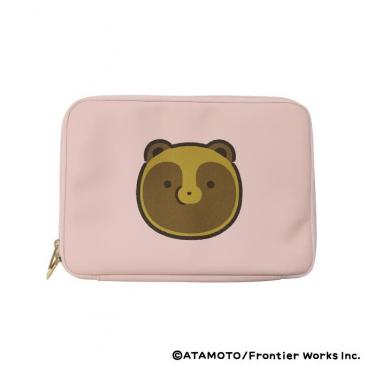 タブレットケース フェイス タヌキとキツネ