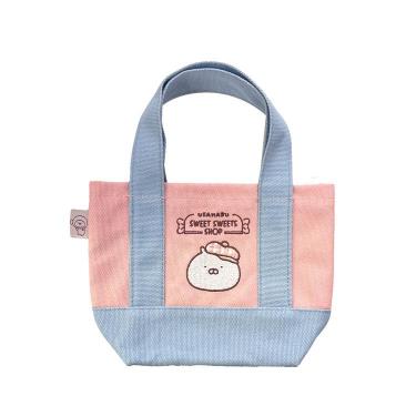 ミニランチバッグ　うさまる　スイーツ　ピンク