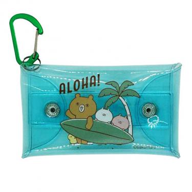 クリアマルチケース　アロハ　うさまる　ＳＵＲＦ’Ｓ　ＵＰ