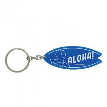 カラーアクリルキーホルダー　波乗り　うさまる　ＳＵＲＦ’Ｓ　ＵＰ