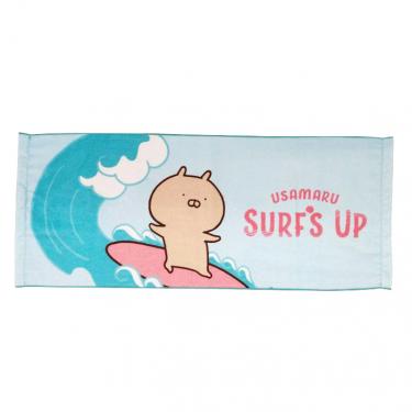 ロングタオル　波乗り　うさまる　ＳＵＲＦ’Ｓ　ＵＰ