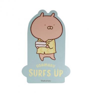 キャラクターステッカー うさこ店員 うさまる SURF’S UP