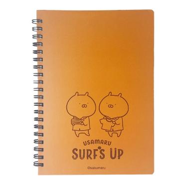 Ｂ６リングノート　ショップ　うさまる　ＳＵＲＦ’Ｓ　ＵＰ