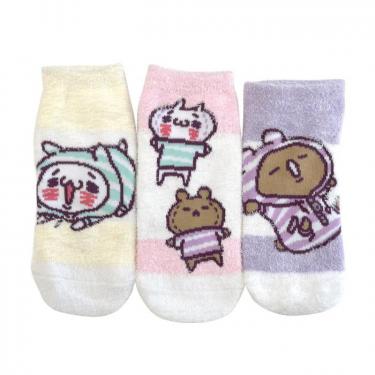 モコモコソックス　３Ｐセット　愛しすぎて大好きすぎる。　パジャマ