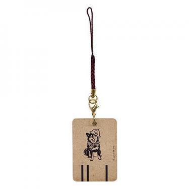 下駄箱風キーホルダー しばいぬと銭湯 サウナ【ロフト限定】