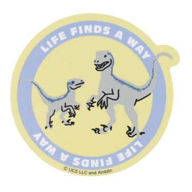 ステッカー ジュラシック・ワールド ブルー