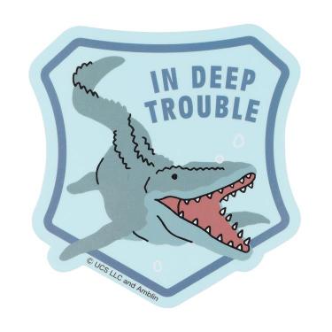 ステッカー ジュラシック・ワールド モササウルス