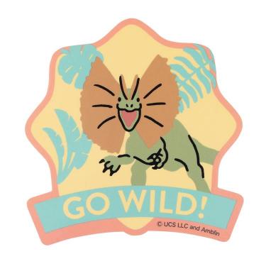 ステッカー ジュラシック・ワールド ディロフォサウルス