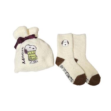 もこもこ靴下IN巾着 ピーナッツ 服